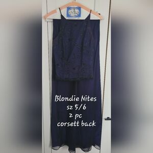 Blondie Nites sz 5/6 2-piece dress